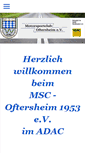 Mobile Screenshot of msc-oftersheim.de